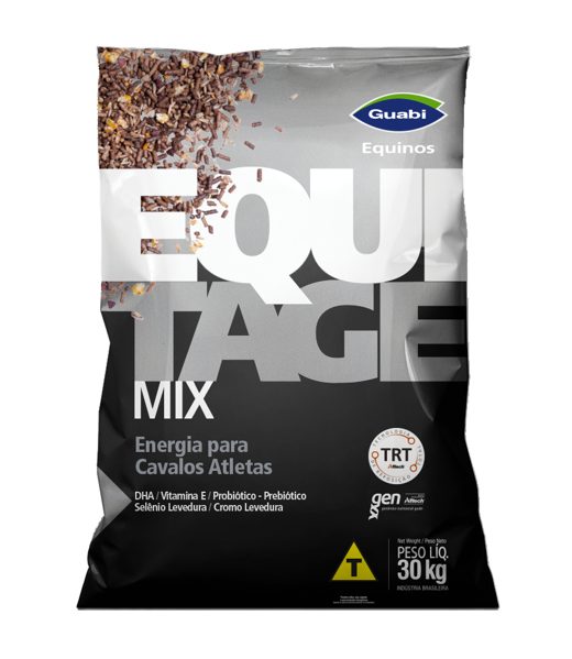 Saco da ração Guabi Equitage Mix, 30 kg