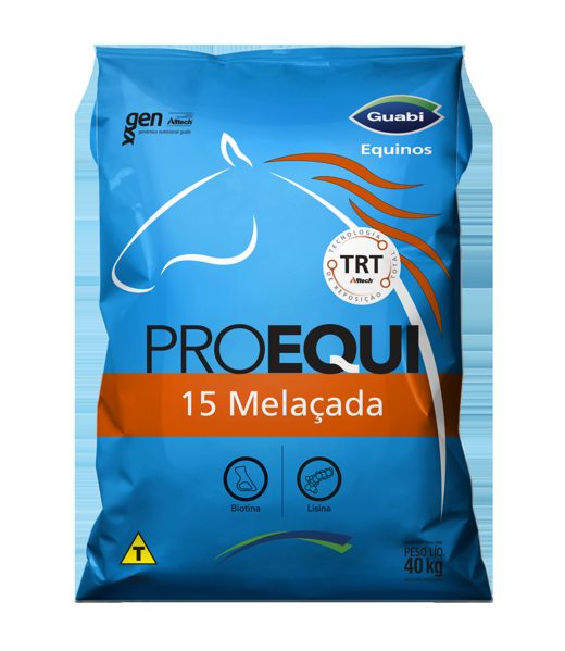 Saco da ração Guabi Proequi 15 Melaçada, 40 kg